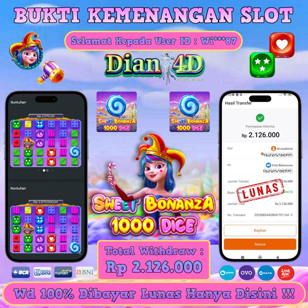 bukti jp dian4d