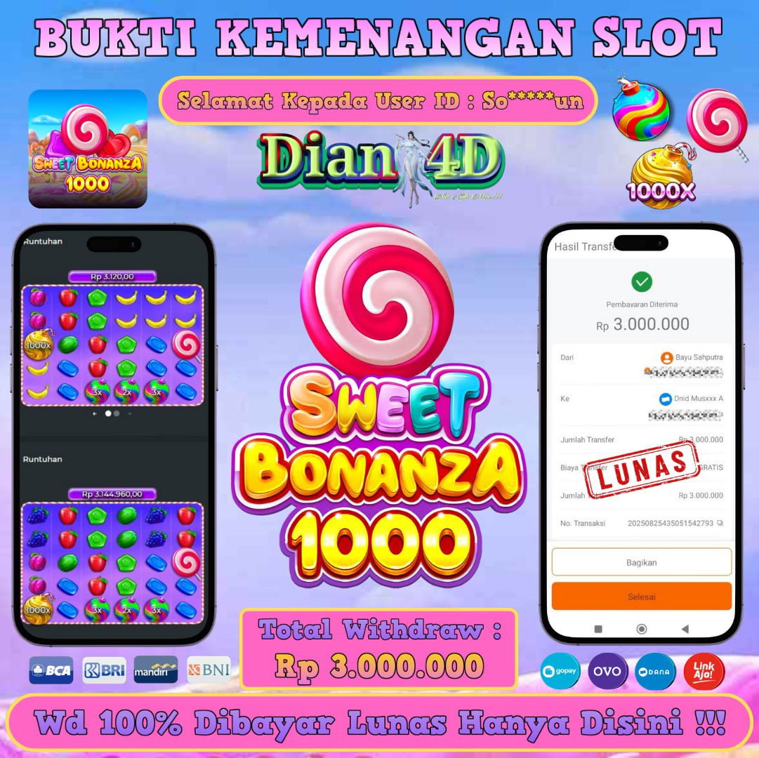 bukti jp dian4d